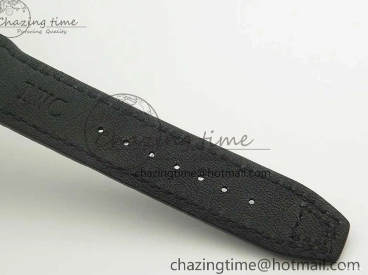 MIROTIME 0712 Pilot Chrono 377725 SS ZF 1:1 Best Edition White Dial on Black Leather Strap A Soft 7183